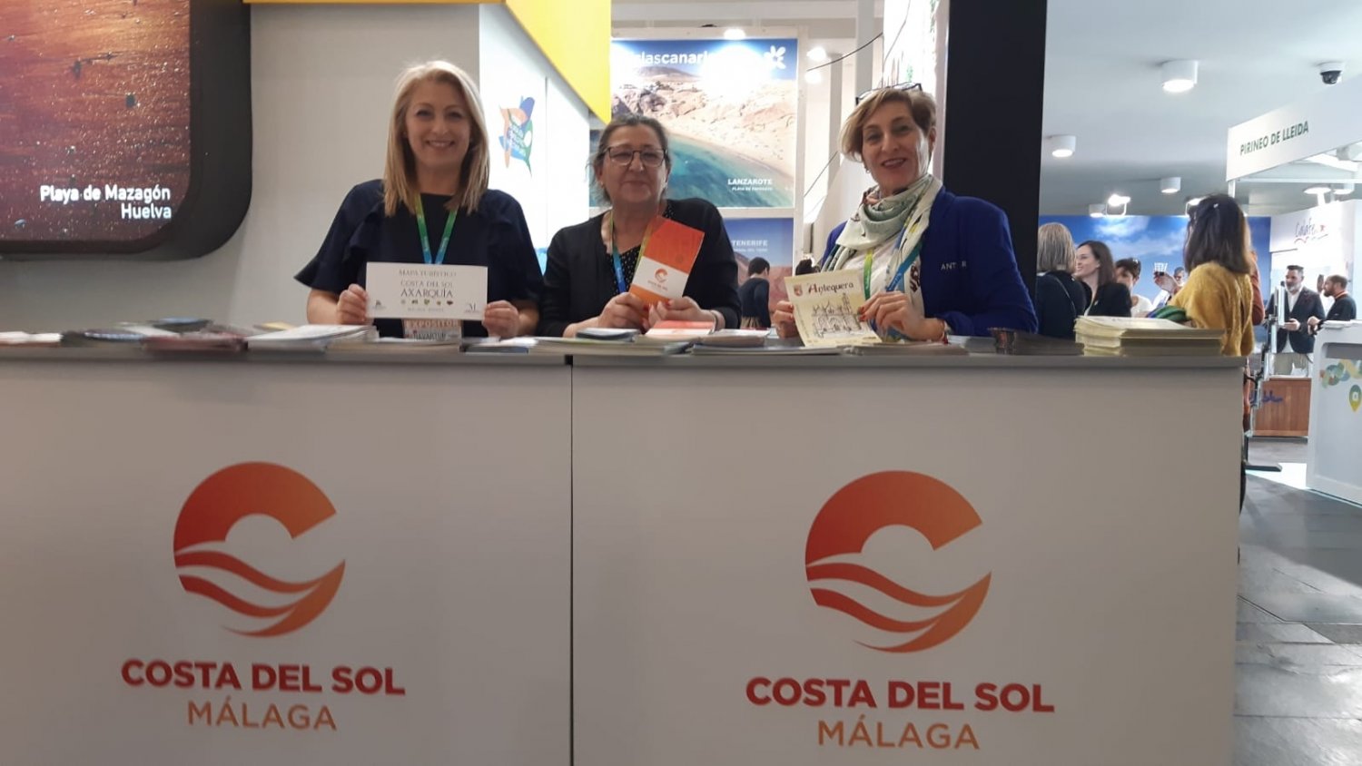 La Costa del Sol apuesta por el mercado de Navarra y País Vasco y muestra su oferta en la Feria Navartur