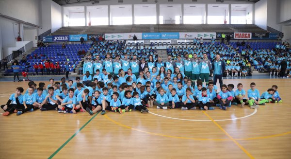 Málaga reúne a más de 620 escolares en una jornada para fomentar la integración en el deporte