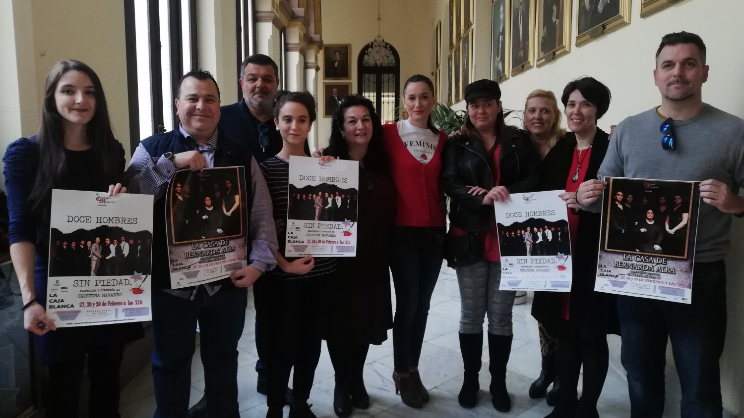 La Caja Blanca acoge las representaciones teatrales de 'La Casa de Bernarda Alba' y 'Doce Hombres sin piedad'