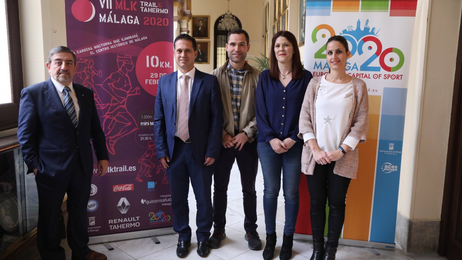 El 29 de febrero el Centro de Málaga vuelve a acoger la Carrera Nocturna VII MLK & TAHERMO TRAIL 2020
