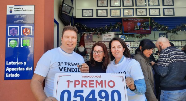El Gordo aterriza en Málaga, la administración ‘La Piedad’ vende el 05490