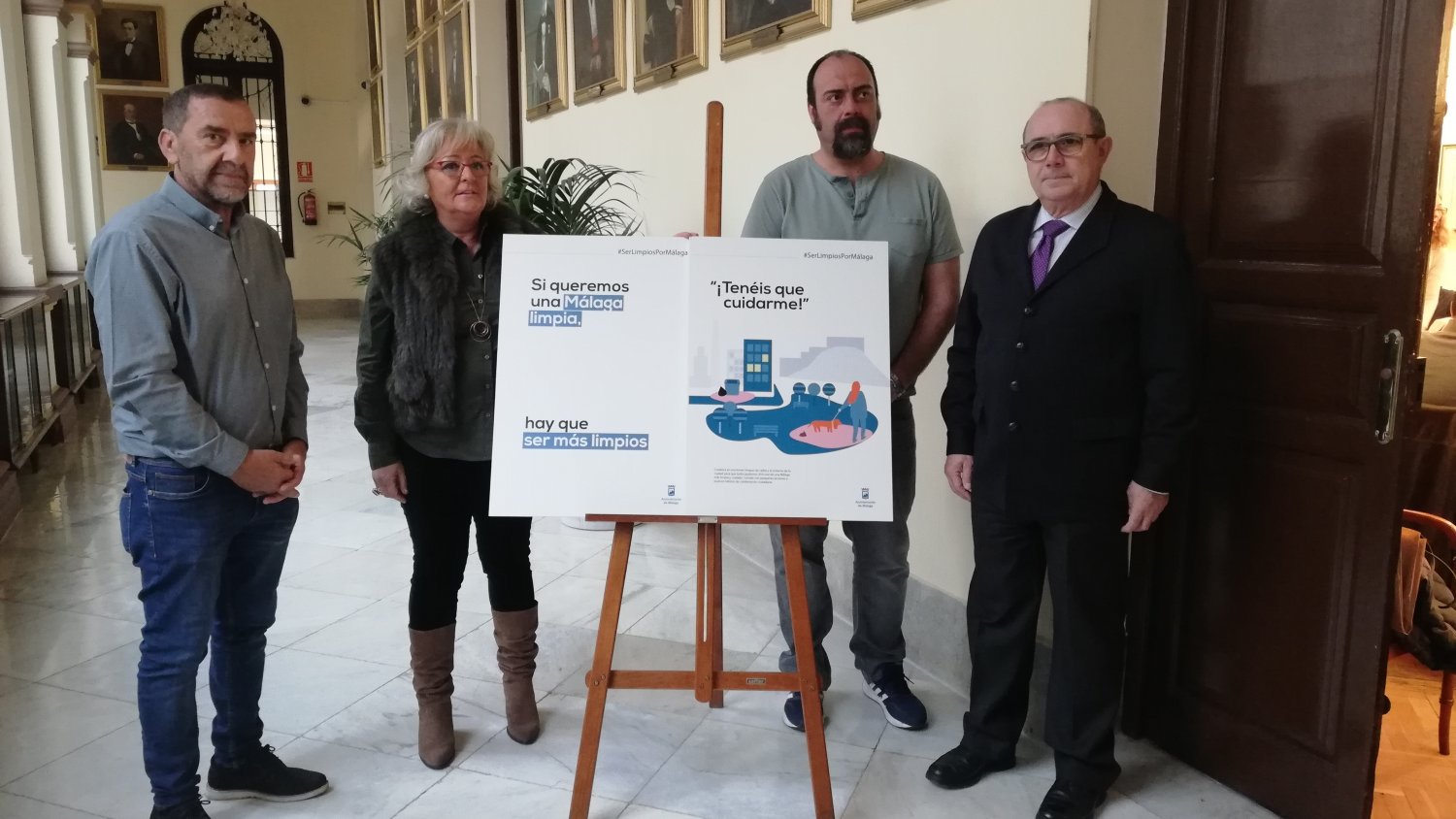 Lanza una nueva campaña para seguir concienciación a la ciudadanía malagueña sobre la limpieza de las calles