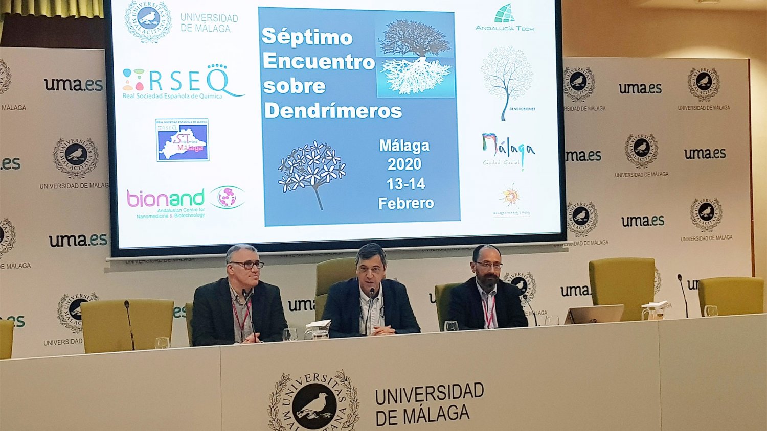 La UMA, punto de encuentro de los grupos de investigación nacionales sobre Dendrímeros