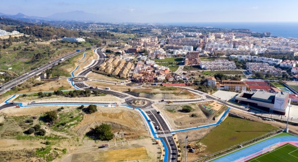 Más de 120.000 vehículos utilizan la nueva ronda norte de Estepona en su primer mes de funcionamiento