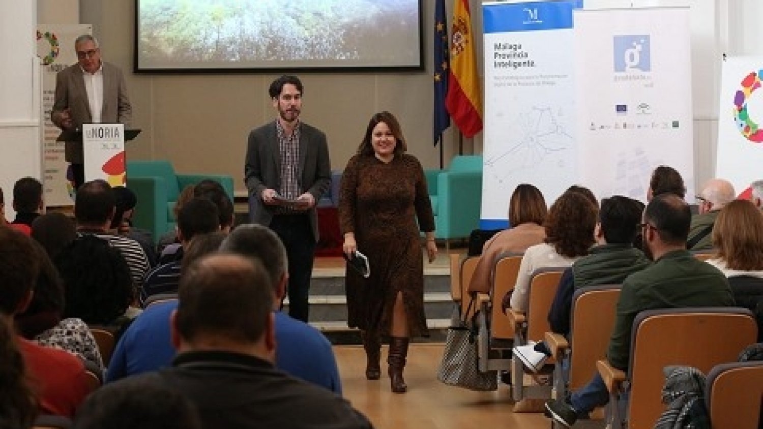 Los centros Guadalinfo de la provincia se reúnen en La Noria en una jornada monográfica sobre despoblación
