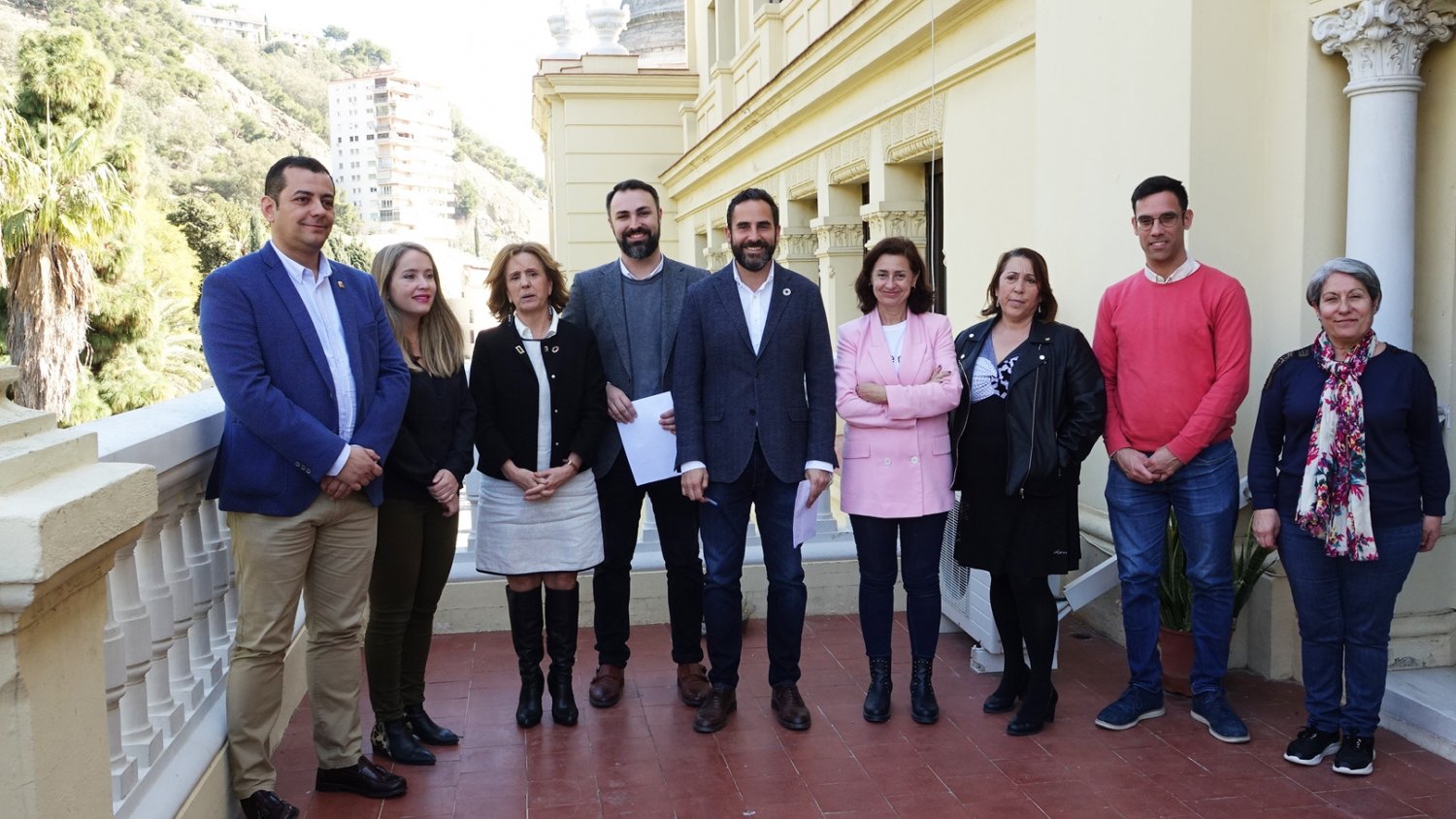 PSOE reitera la necesidad de un Plan Director para La Alcazaba y Gibralfaro ante el riesgo de derrumbe