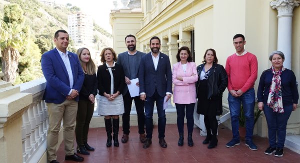 PSOE reitera la necesidad de un Plan Director para La Alcazaba y Gibralfaro ante el riesgo de derrumbe