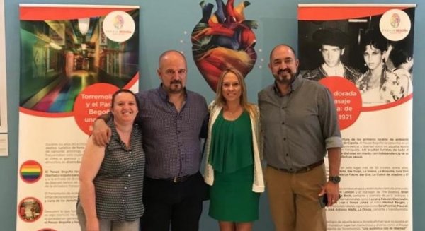 El Instituto Andaluz de la Juventud acoge en Málaga una exposición sobre el Pasaje Begoña de Torremolinos