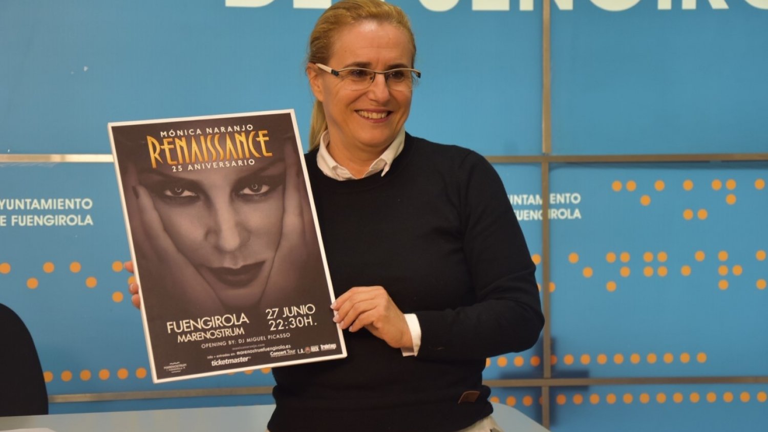 Fuengirola trae a Mónica Naranjo el próximo 27 de junio dentro de su gira por su 25 aniversario