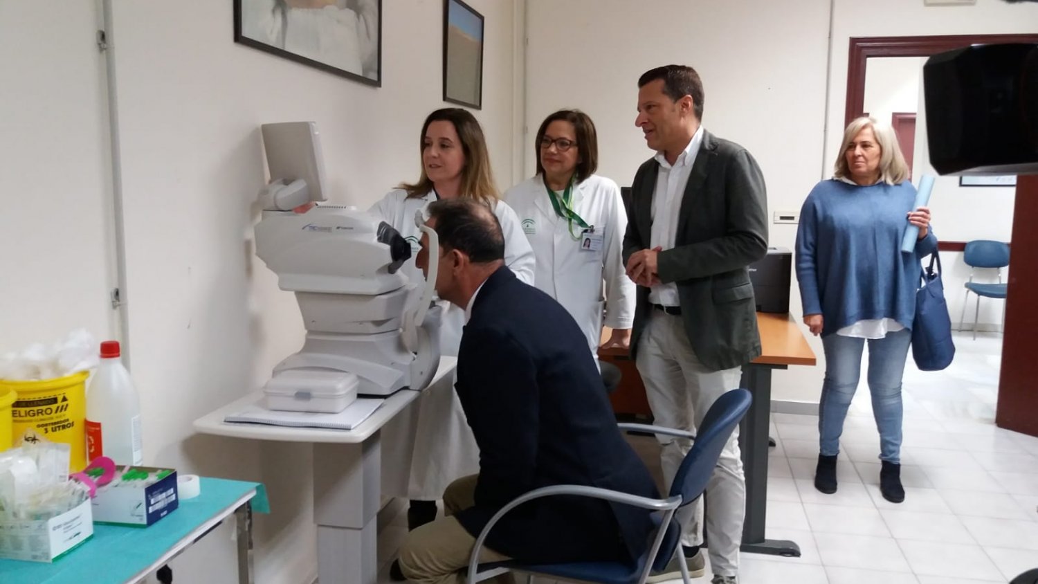 Axarquía refuerza el servicio de retinografía con dos nuevos equipos en Torrox y Benamargosa