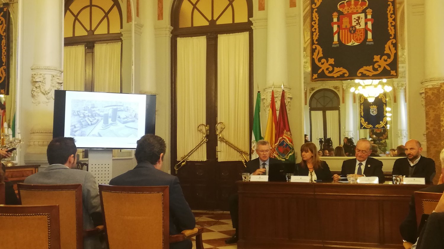 Ayuntamiento de Málaga apuesta por zonas verdes, oficinas y hotel en el espacio de la estación de autobuses
