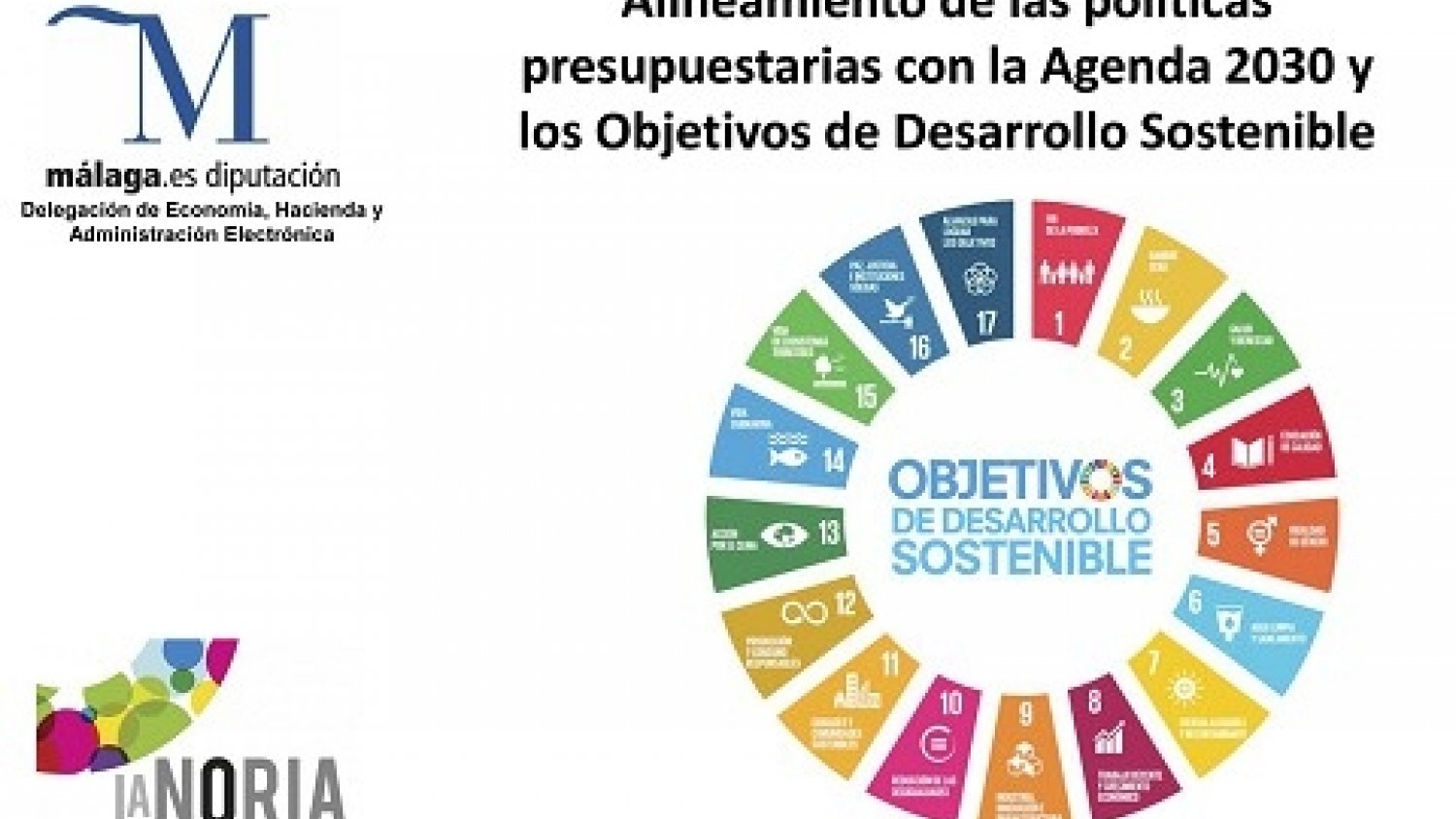 Diputación inicia la adaptación de su presupuesto a los Objetivos de Desarrollo Sostenible de la ONU