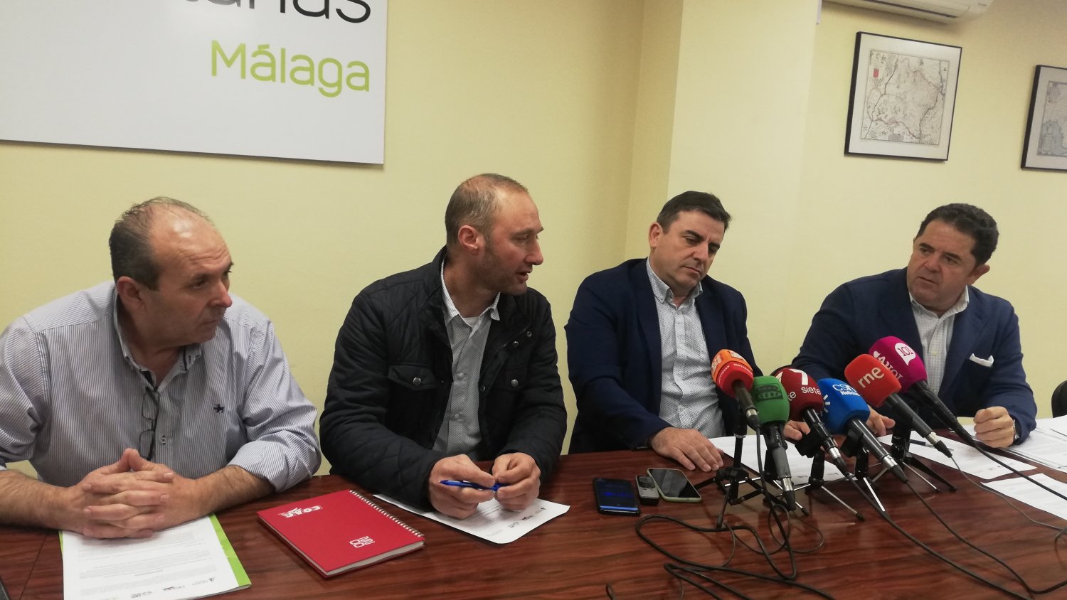 Organizaciones agrarias de Málaga exigen una política de precios justos