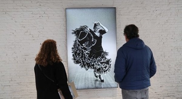 Más de 1.200 personas visitan la exposición 'Flamenco' de Saura en La Malagueta en su fin de semana inaugural