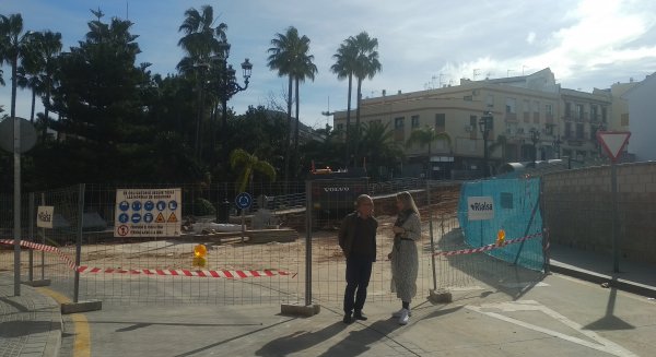 PSOE Alhaurín de la Torre exige subsanar las pérdidas de los negocios por las obras del parque de los patos