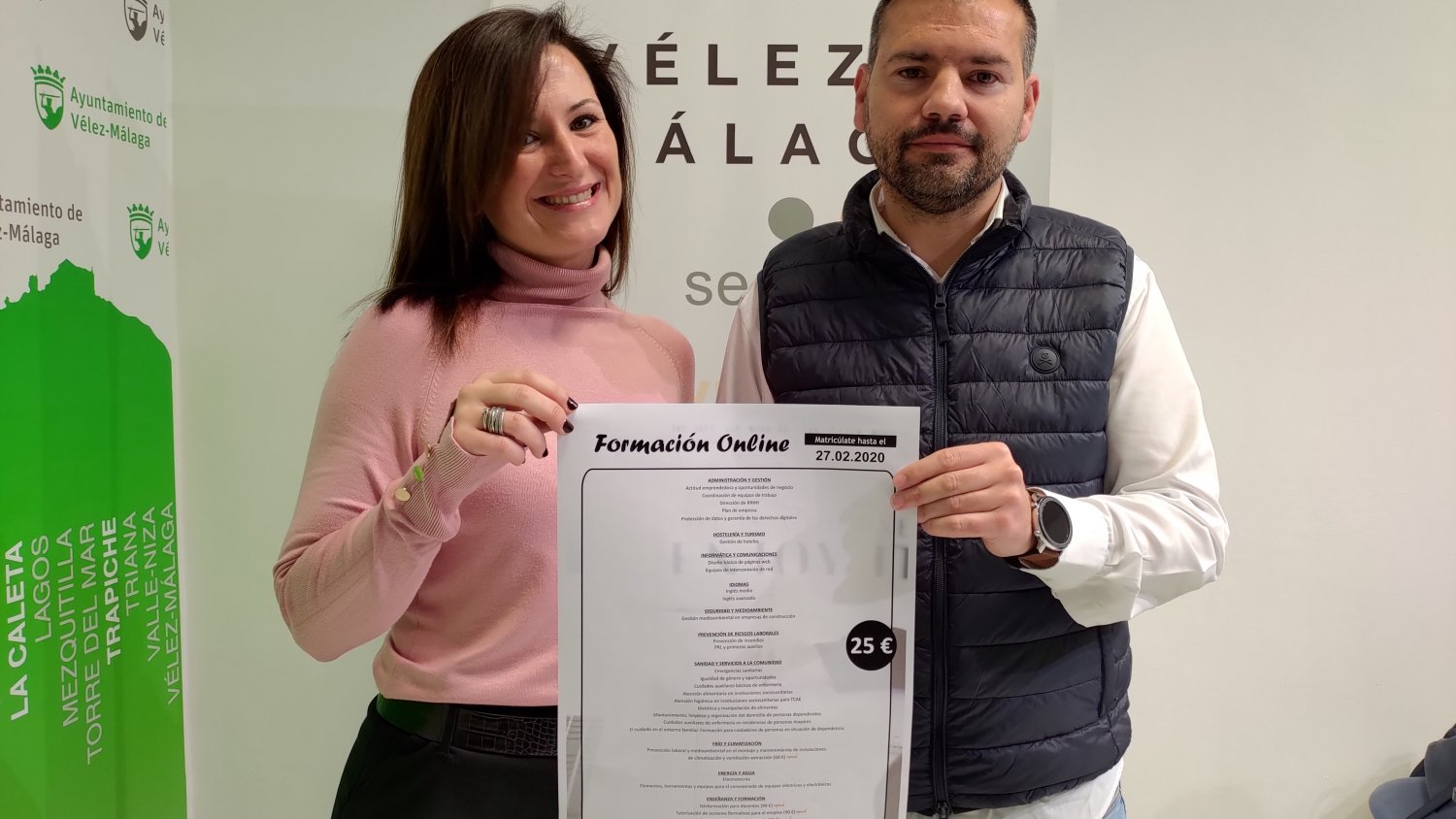 Vélez-Málaga oferta nuevos cursos online para favorecer la inserción laboral juvenil