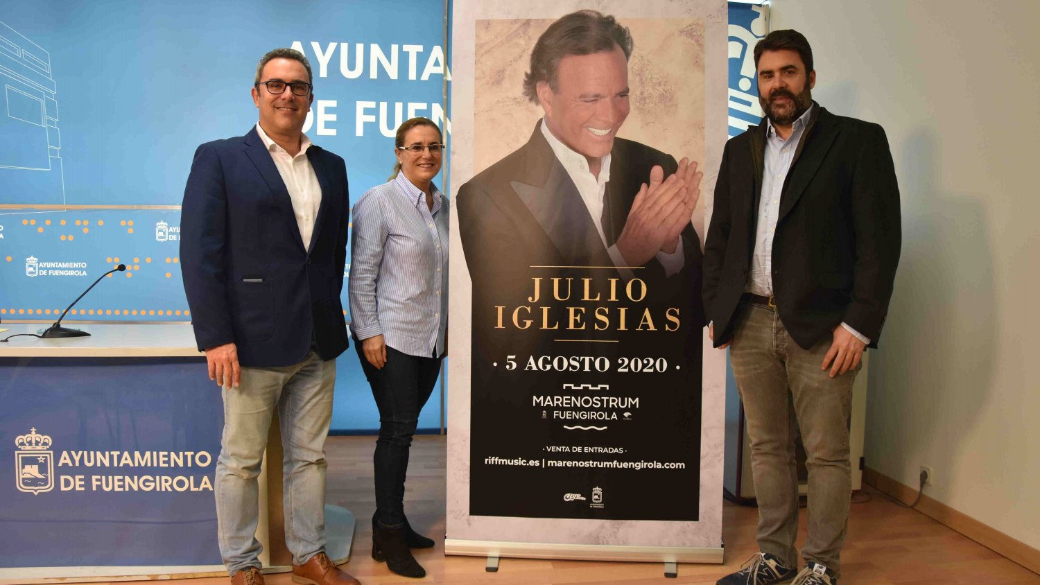 Fuengirola trae a Julio Iglesias el próximo 5 de agosto dentro de la gira por su 50 aniversario