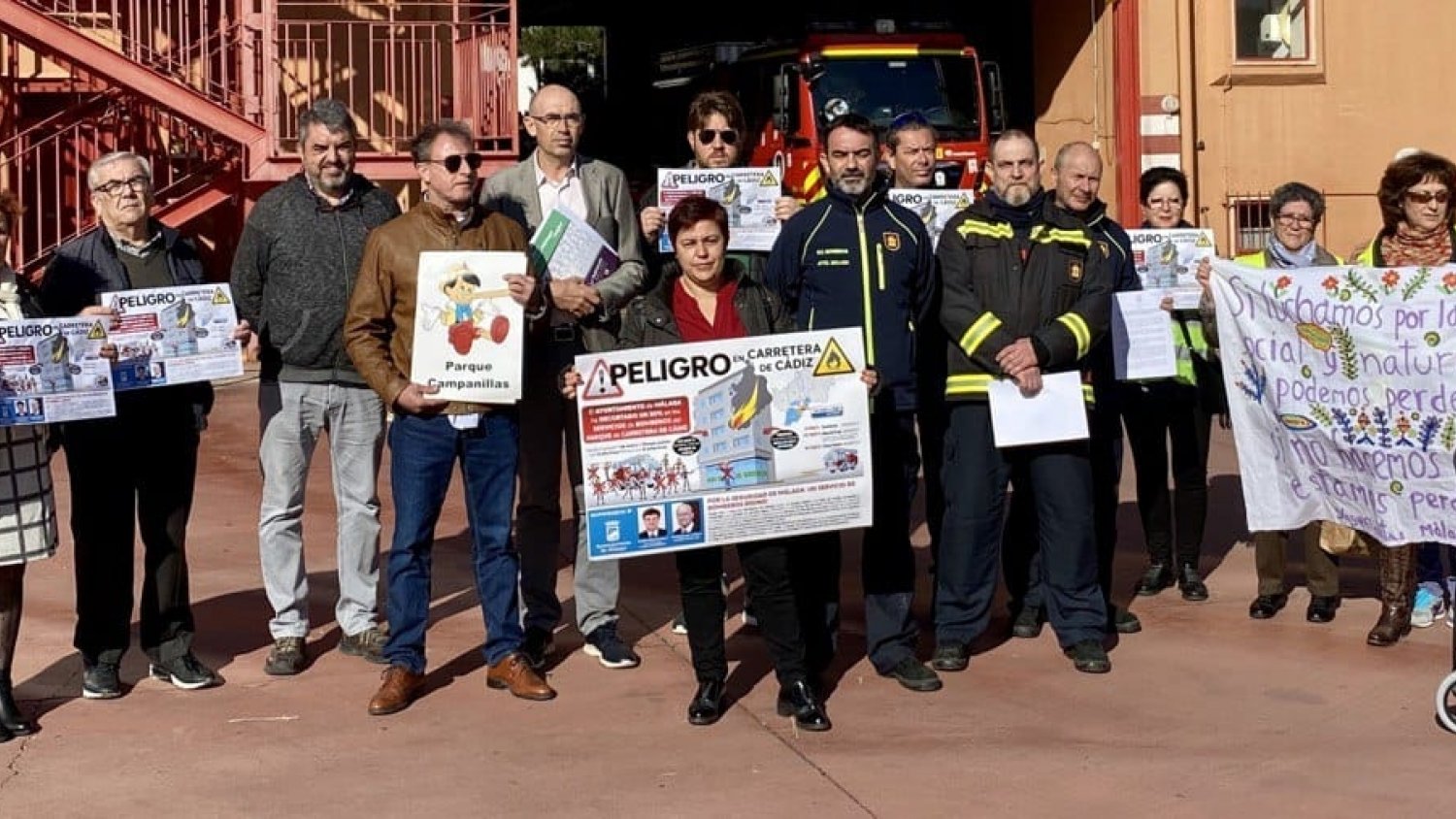 Adelante exige a De la Torre retirar el nuevo decreto de servicios mínimos impuesto a los bomberos