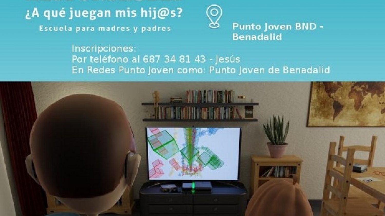 Oleaje y La Noria celebran talleres para informar sobre el consumo de videojuegos entre los menores