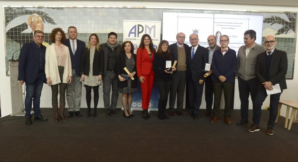 La APM entrega sus Medallas de Honor a Pepa Babot, José Manuel Aldayturriaga y Carmen Abenza