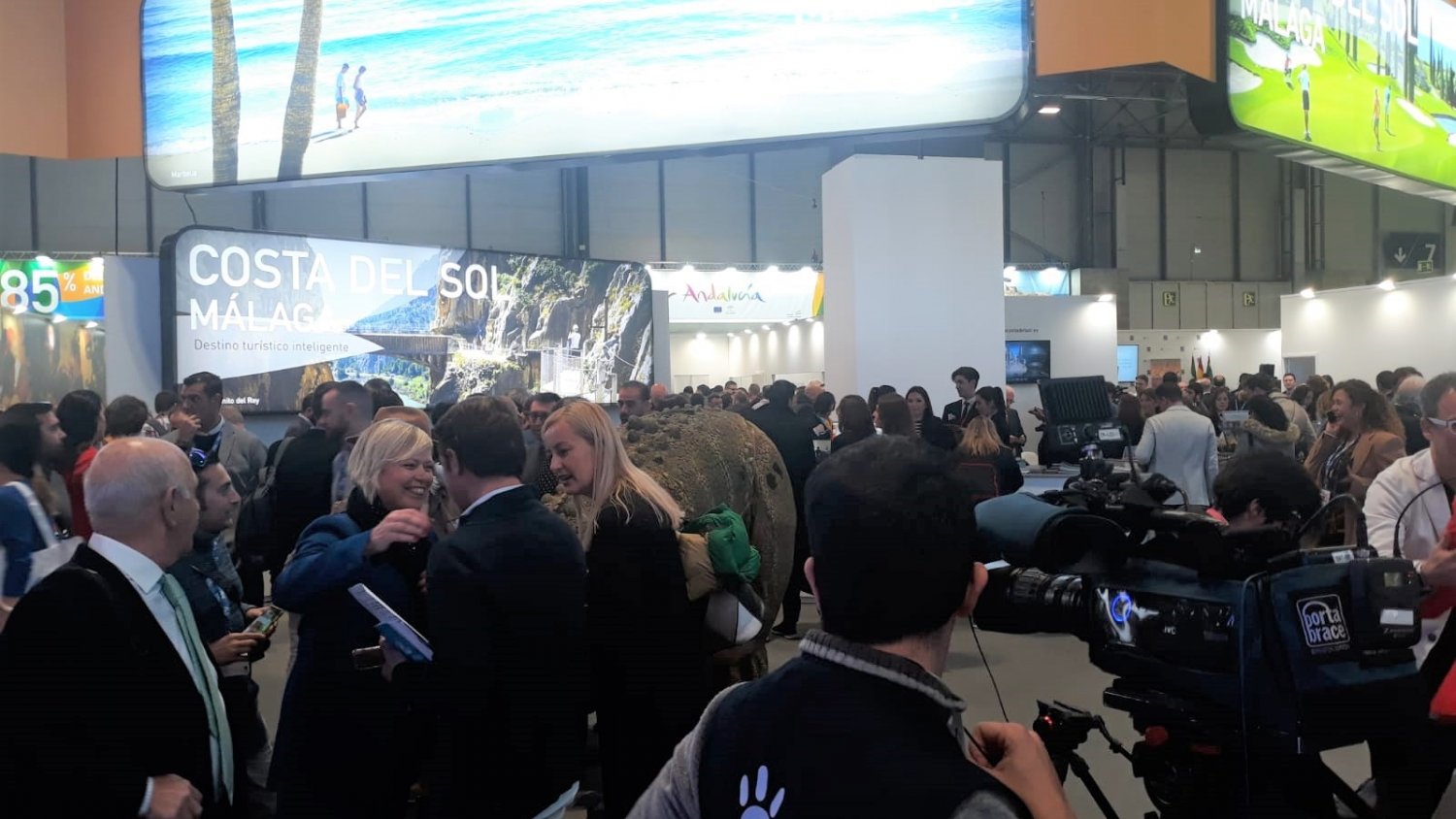Turismo Costa del Sol mantiene medio centenar de reuniones en Fitur