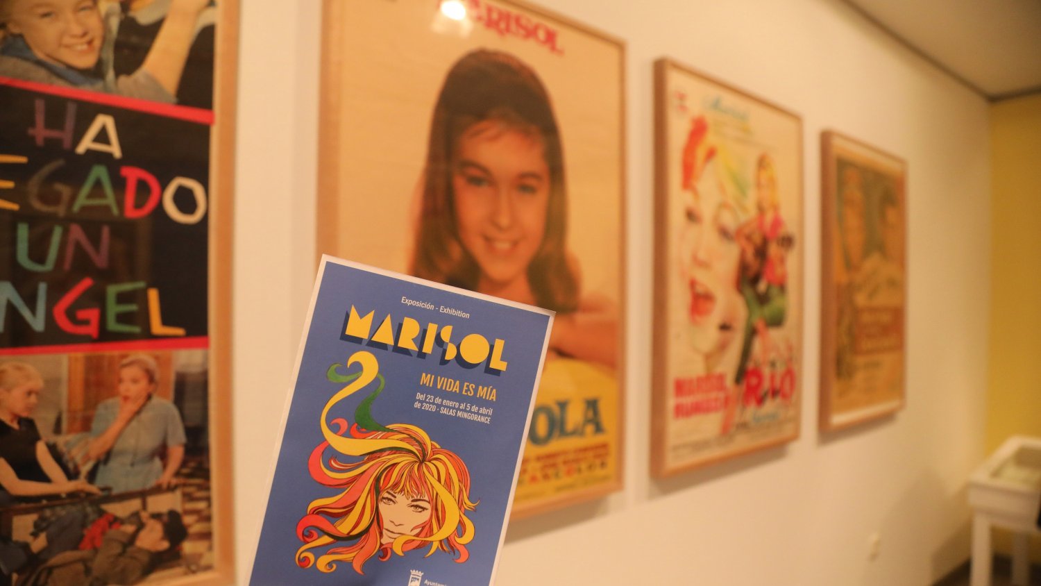 El Archivo Municipal rinde homenaje a Marisol a través de carteles de películas, postales o fotografías