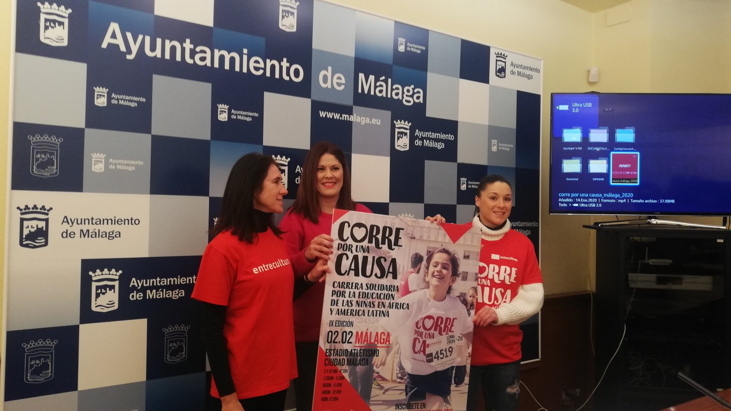 Málaga acoge el 2 de febrero la IX Carrera Solidaria 'Corre por una causa' de la ONG Entreculturas