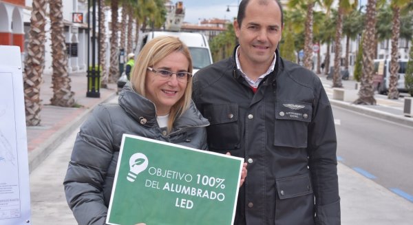 Fuengirola anuncia que implantará tecnología LED en el 100% de su alumbrado público