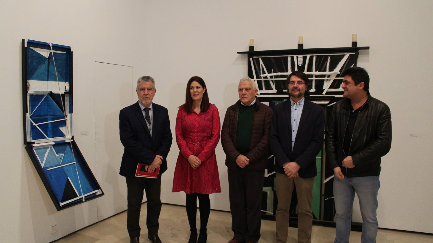 Arte abstracto y arquitectura se unen en Málaga a través de la obra del artista sevillano José Ramón Sierra
