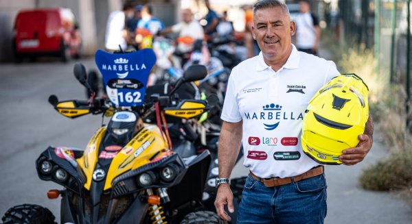 El programa de patrocinio ‘Marca Marbella’ incorpora al piloto de quad Lázaro Guerrero y al atleta Cristian Benítez