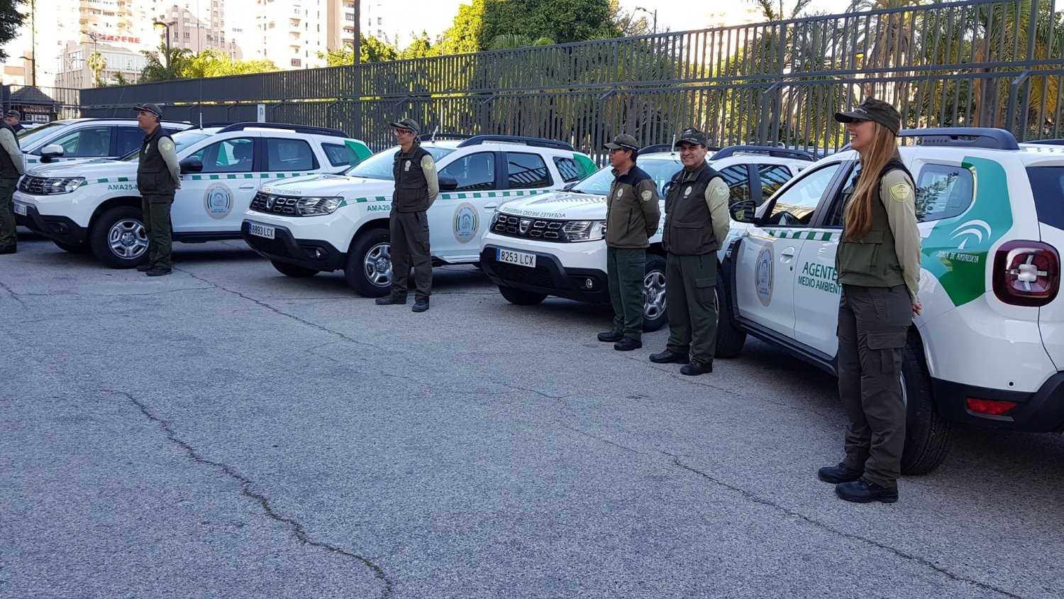 La Junta dota a los Agentes de Medio Ambiente con 9 vehículos nuevos