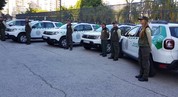 La Junta dota a los Agentes de Medio Ambiente con 9 vehículos nuevos