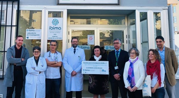 La Asociación Española de enfermos por pseudoxantoma elástico dona 20.000 euros a IBIMA