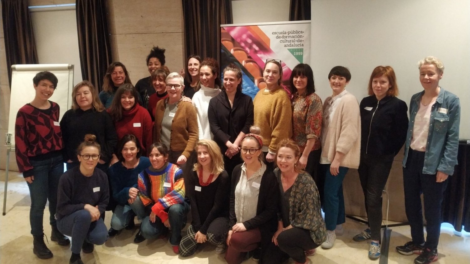 El proyecto Centre Stage reúne en Málaga a 24 mujeres para impulsar sus carreras artísticas