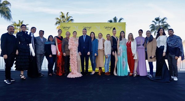 La marca de la Diputación 'Málaga de Moda' realiza un desfile con motivo de los Premios Goya
