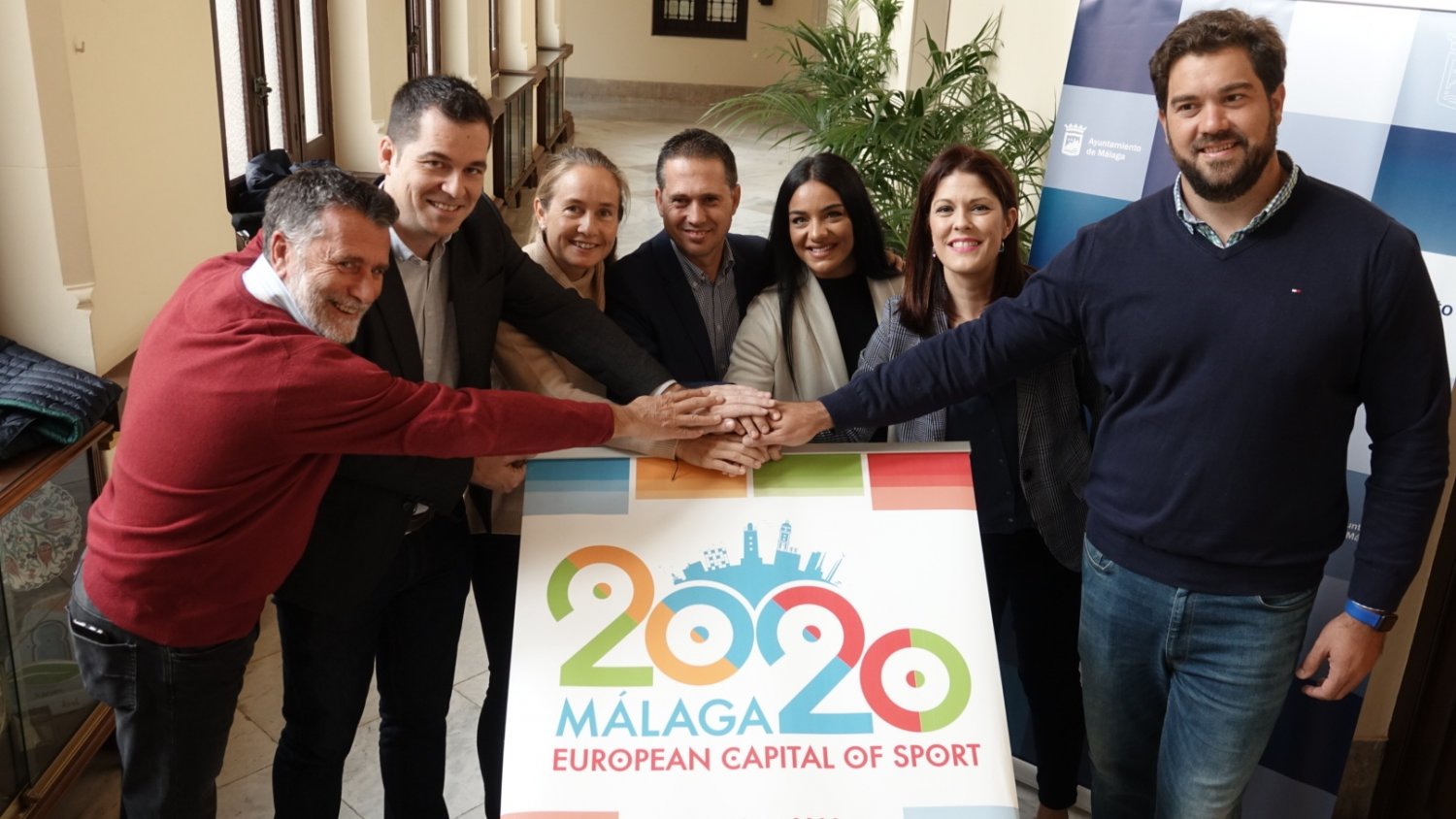 El Ayuntamiento de Málaga pondrá en contacto a deportistas infantiles con figuras ya consagradas