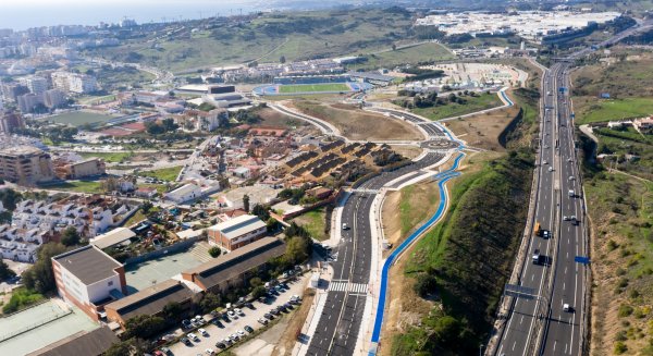Concluye la obra de la ronda norte de circunvalación de Estepona que conecta todo el término municipal