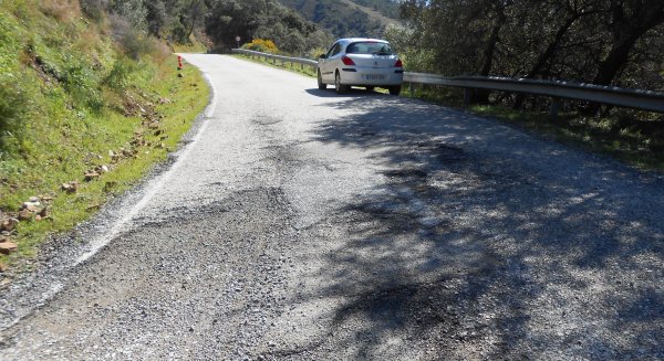 Fomento licita un contrato para la ejecución de diversas operaciones de conservación y explotación en carreteras del Estado en Málaga