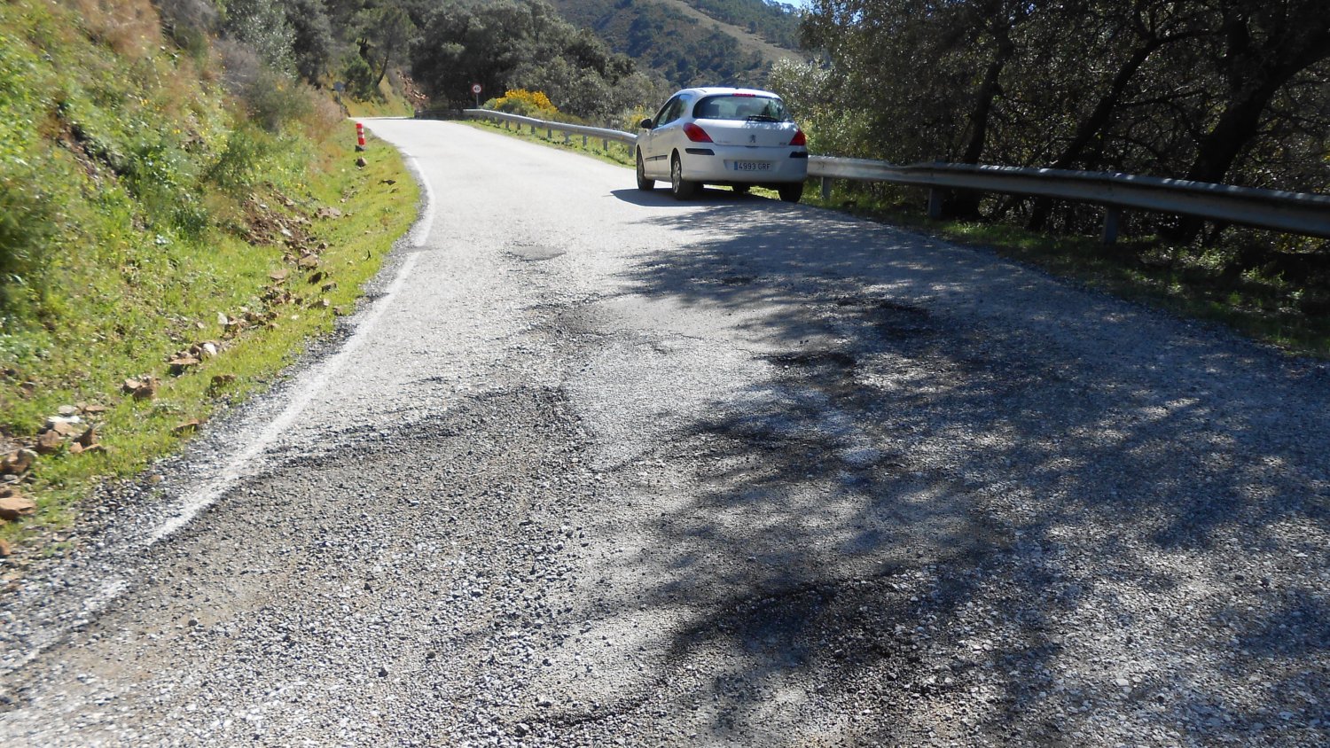 La Diputación de Málaga redacta proyectos por 8,8 millones de euros para el arreglo de 19 carreteras afectadas por temporales