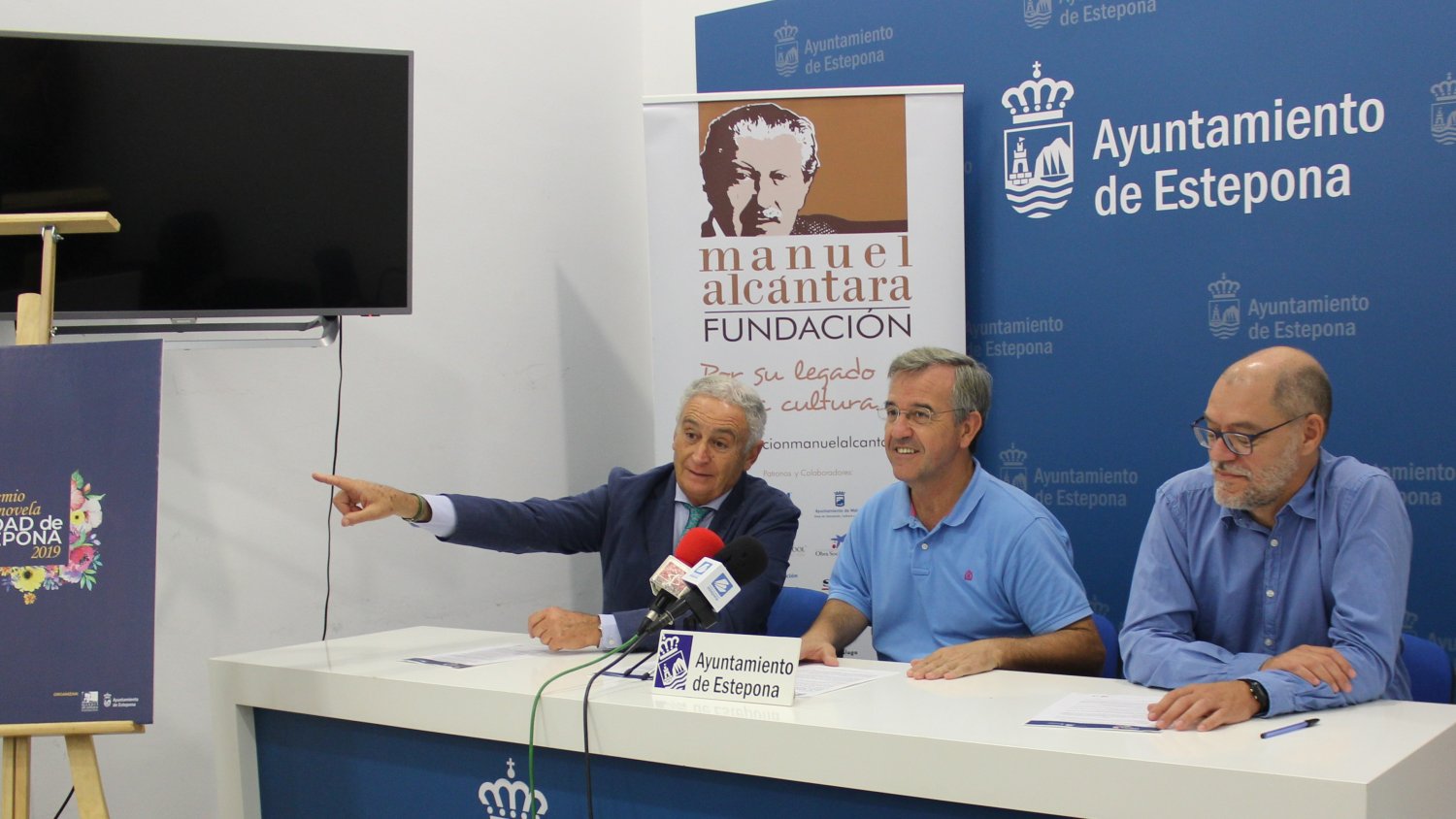 Estepona y Fundación Manuel Alcántara comienzan el plazo para adjudicar el primer Premio de Novela Ciudad de Estepona