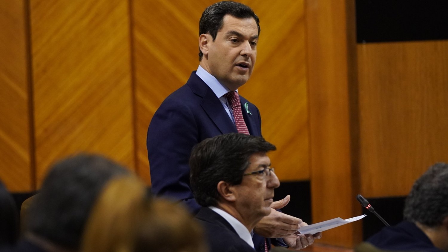 Moreno exige a Sánchez que rectifique en su decisión de intervenir financieramente a Andalucía