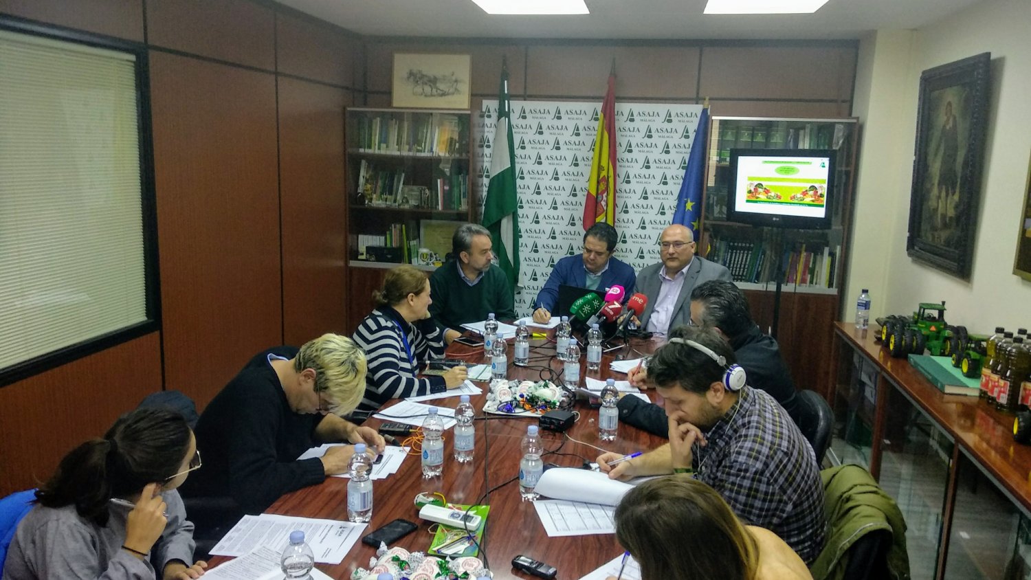 El sector agrario malagueño factura en 2019 un 8.80% menos que en 2018
