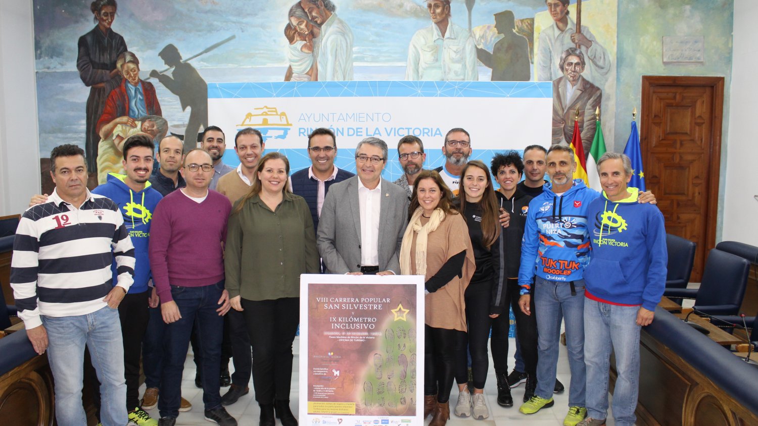 Rincón de la Victoria celebra la Carrera Popular San Silvestre y el Kilómetro Inclusivo