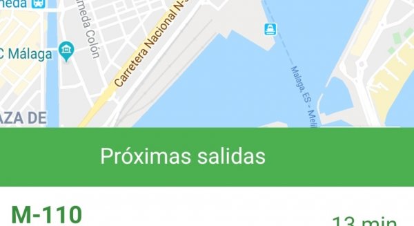 El Consorcio de Transporte de Málaga implanta la consulta de tiempos de paso por parada en sus principales líneas