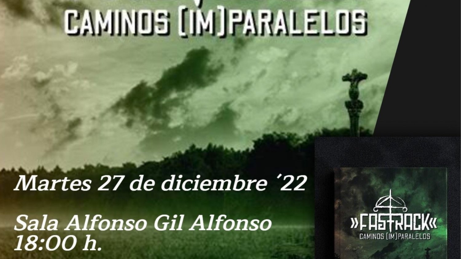 Justin J. M. King presenta en la Casa de las Tejerinas su primer libro ‘Fastrack. Caminos (im)paralelos’