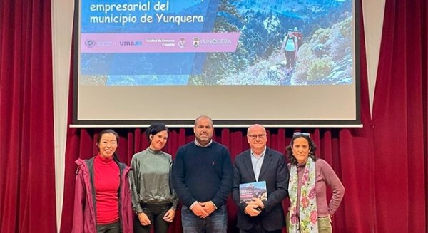UMA.- Investigadores realizan un estudio sobre el desarrollo económico y empresarial de Yunquera
