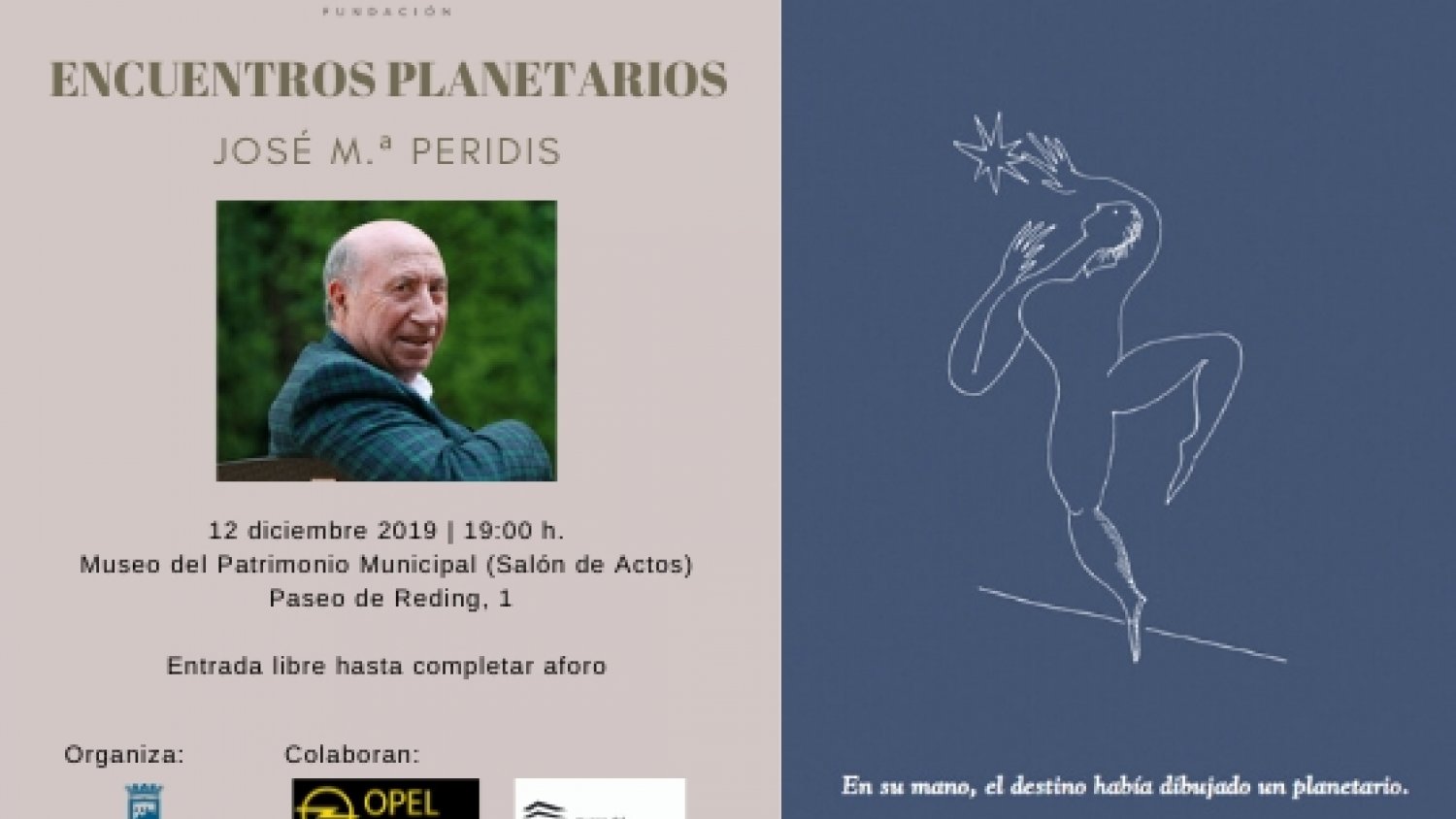 José María Pérez Peridris cierra mañana el ciclo 