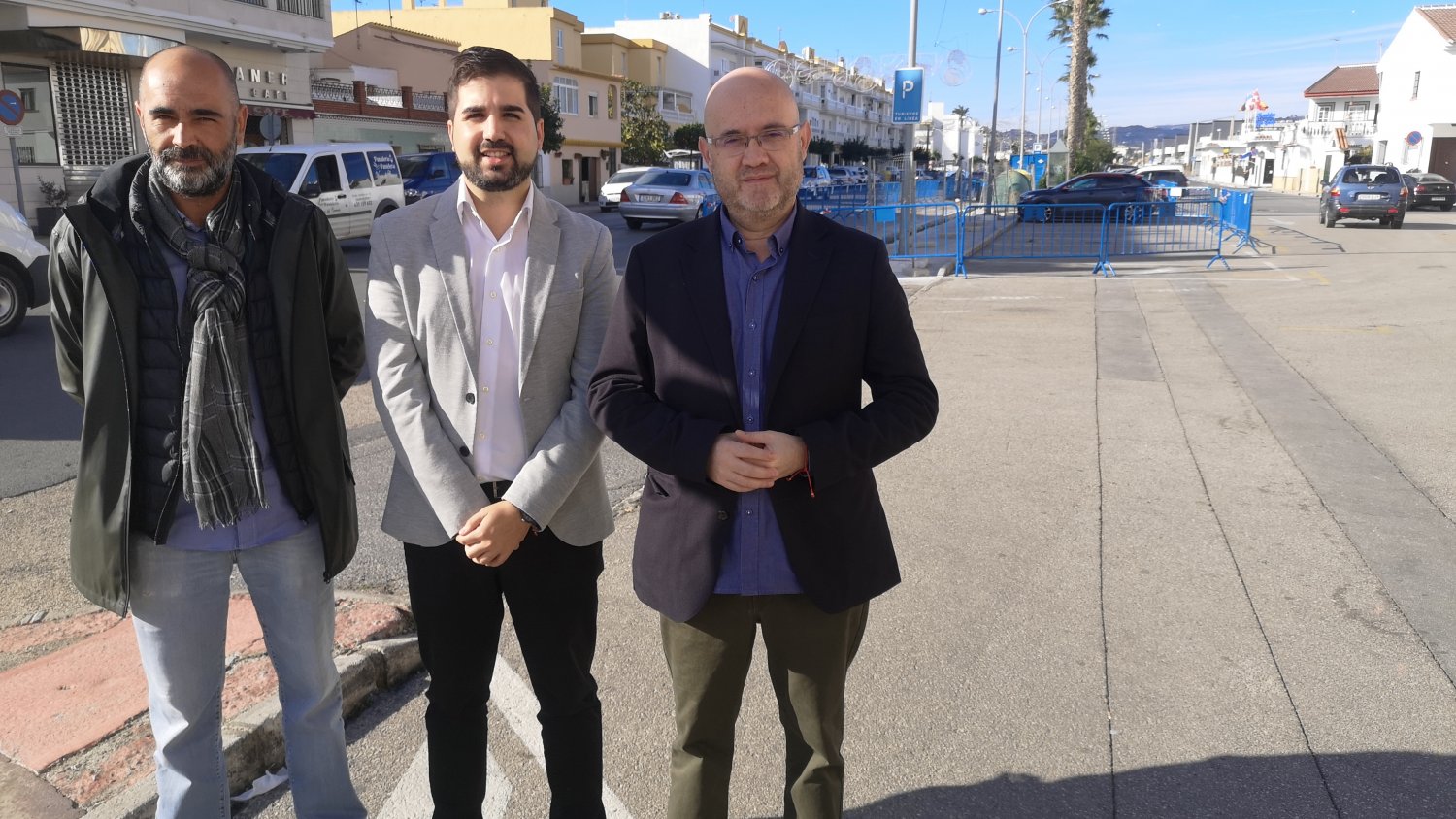 La Caleta contará con más de 500 metros de acerado nuevo en Colonias del Puerto por las obras del PFEA