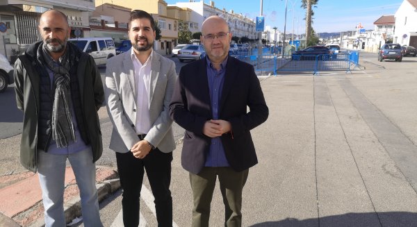 La Caleta contará con más de 500 metros de acerado nuevo en Colonias del Puerto por las obras del PFEA