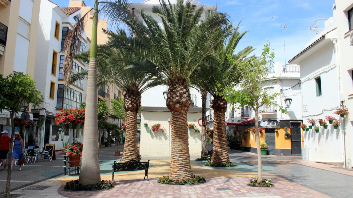 El Ayuntamiento de Estepona ampliará la céntrica plaza ‘Rocío Bazán’ tras las fiestas navideñas